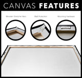 TIFF BED | RECTANGLE CANVAS